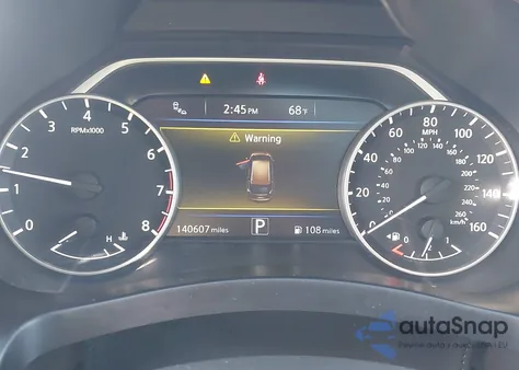 2016 Nissan Murano Sl из США, поврежденный, VIN 5N1AZ2MH3GN100804